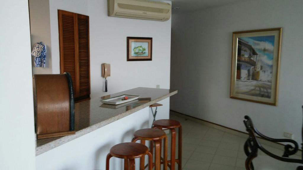 Apto En Cartagena Ed Puerto Azul Vista Al Mar Leilighet Eksteriør bilde
