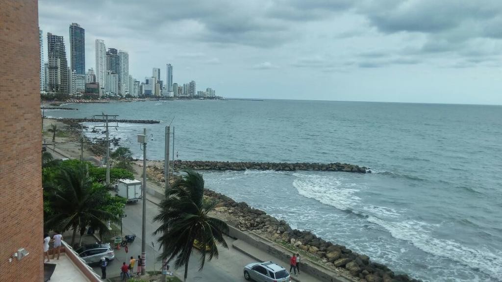 Apto En Cartagena Ed Puerto Azul Vista Al Mar Leilighet Eksteriør bilde